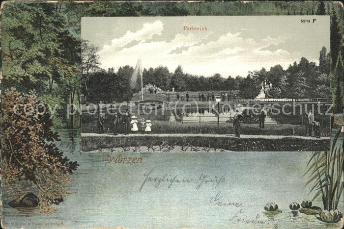 Wurzen Sachsen Park Teich