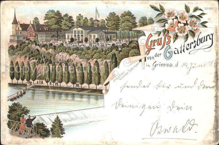 Grimma Gattersburg Wehr