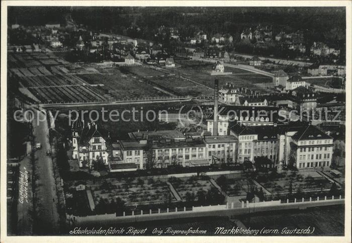 Markkleeberg Fliegeraufnahme Schokoladenfabrik Rique