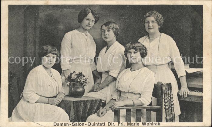 Freiberg Damen-Salon-Quintett Gruppenfoto