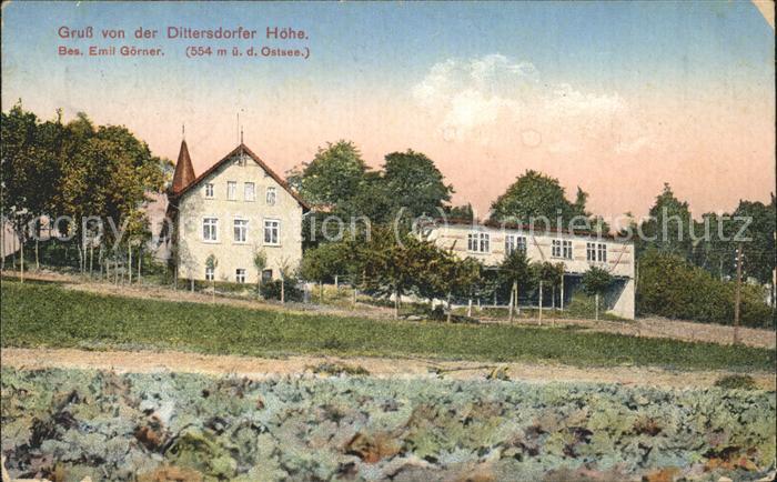 Dittersdorf Amtsberg Dittersdorfer Höhe