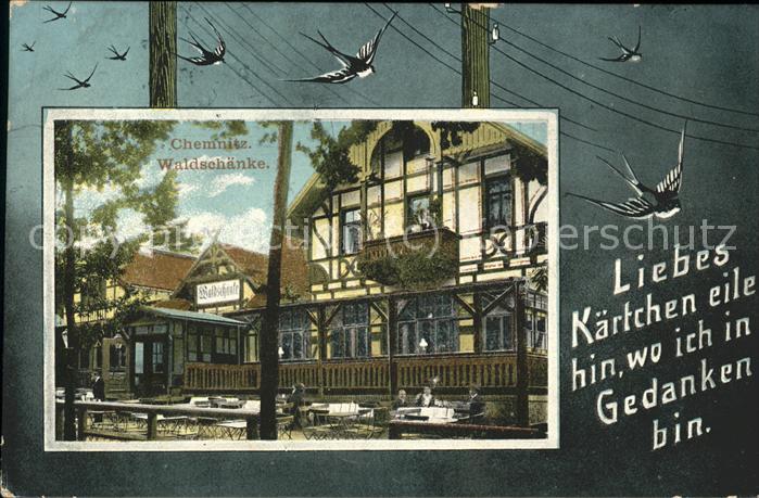 CHEMNITZ Sachsen Waldschaenke