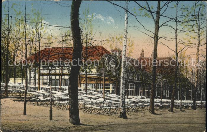 CHEMNITZ Sachsen Zeisigwaldschaenke Gartenterrasse