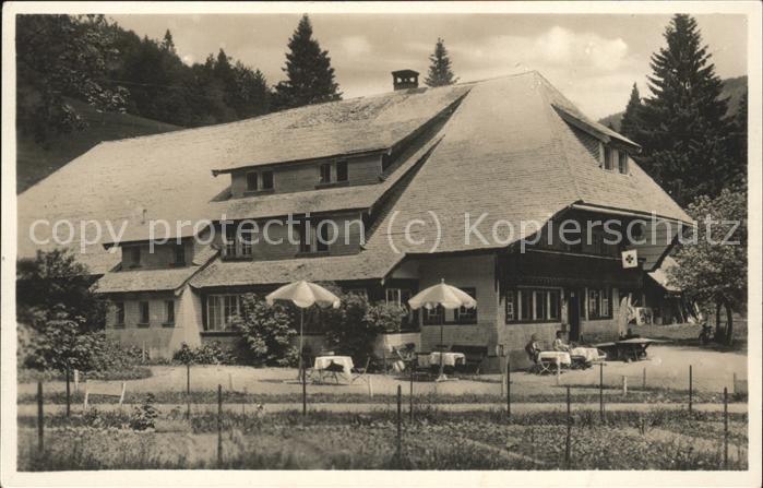 Schoenau Schwarzwald Gasthaus Pension Belchen Maria Kaiser