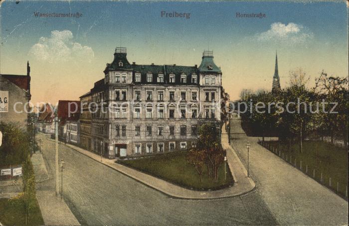 Freiberg Wasserturmstrasse Hornstrasse