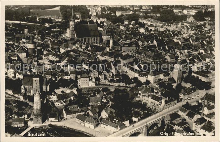 Bautzen Sachsen Fliegeraufnahme