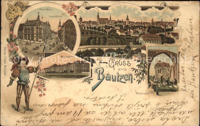 Bautzen Nicolairuine Neue Kaserne