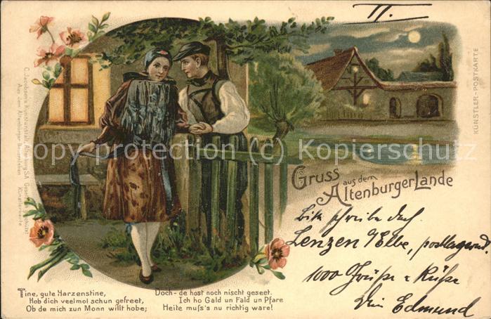 Goessnitz Saale Pärchen altenburger Land