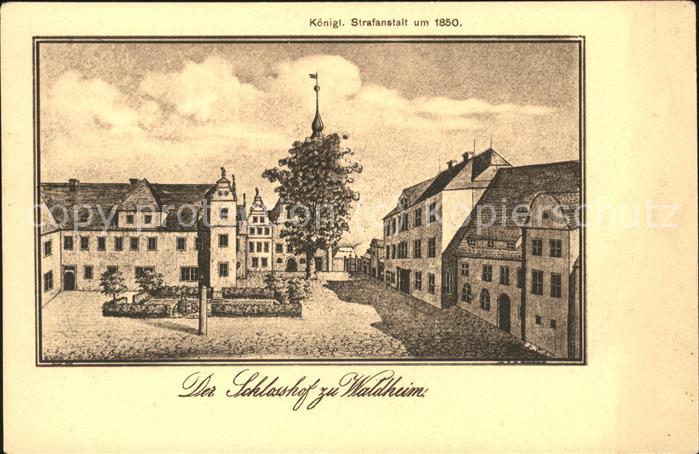 Waldheim Sachsen Schlosshof