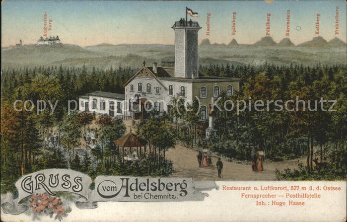 Adelsberg Chemnitz Restaurant Luftkurort