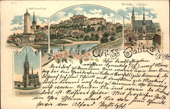 Bautzen Wasserkunst Rathaus Ortenburg Maria-Mar