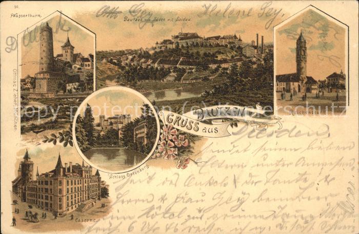 Bautzen Sachsen Wasserturm Kaserne Ortenburg