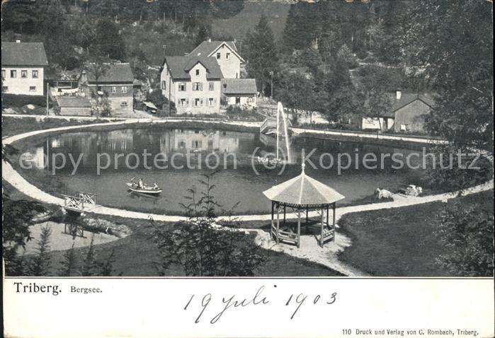 Triberg Schwarzwald Bergsee