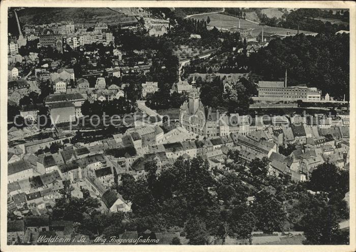 Waldheim Sachsen Fliegeraufnahme