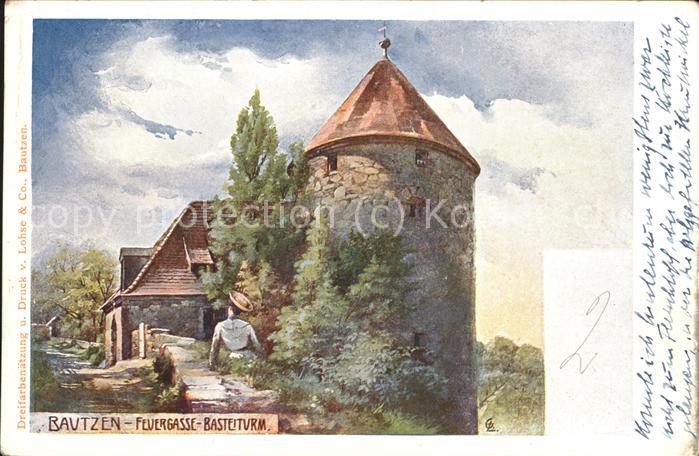 Bautzen Feuergasse-Basteiturm