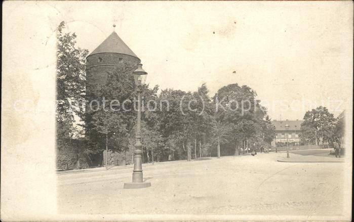 Freiberg Strasse mit Turm