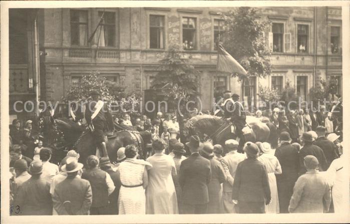 Altenburg Thueringen Festzug Aufmarsch