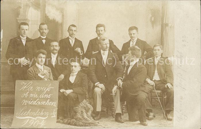 Siebenlehn Gruppenfoto Männer Wiedersehen