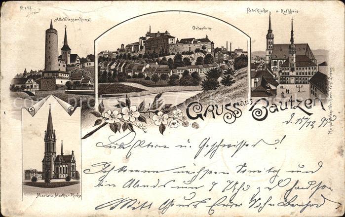 Bautzen Alte Wasserkunst Schloss Ortenburg Petr