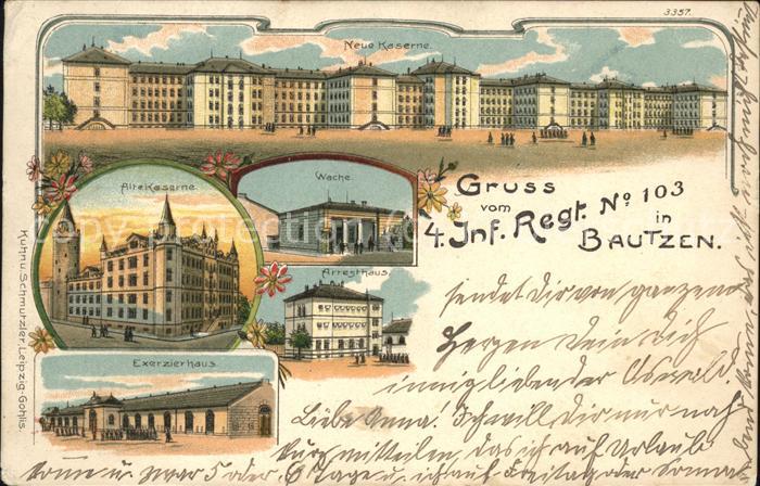 Bautzen Neue und Alte Kaserne Wache Exerzierhau