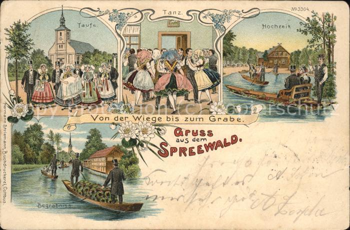 Spreewald Trachten Boote Feste Hochzeit Taufe Tan