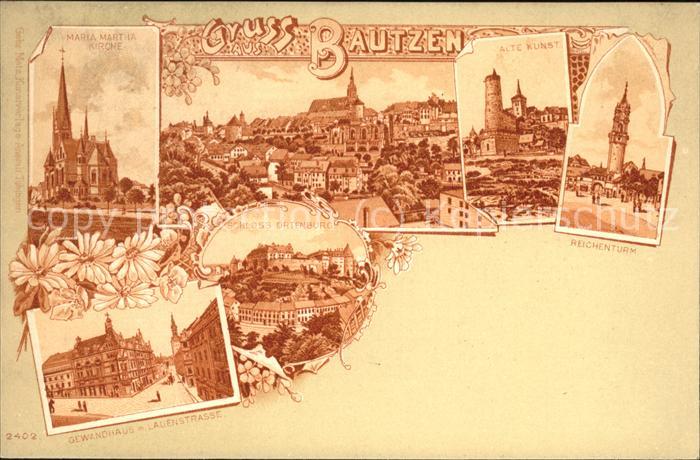 Bautzen Reichenturm Schloss Ortenburg Alte Kuns