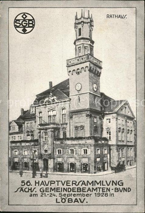 Loebau Sachsen Rathaus