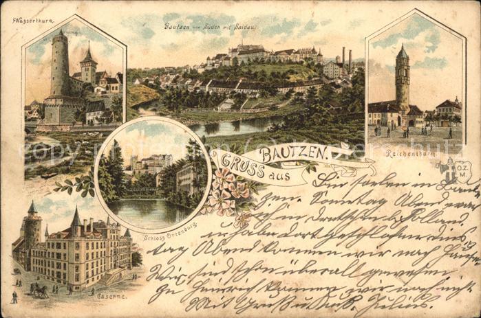 Bautzen Wasserturm Kaseren Reichenturm Schloss