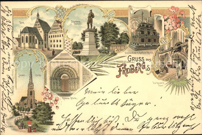 Freiberg Dom Bismarck-Denkmal Jacobi-Kirche