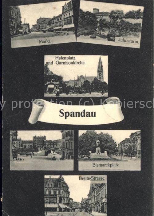 Spandau Markt u.Bismarckplatz