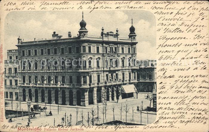 Montevideo Uruguay Palacio Heber Jackson