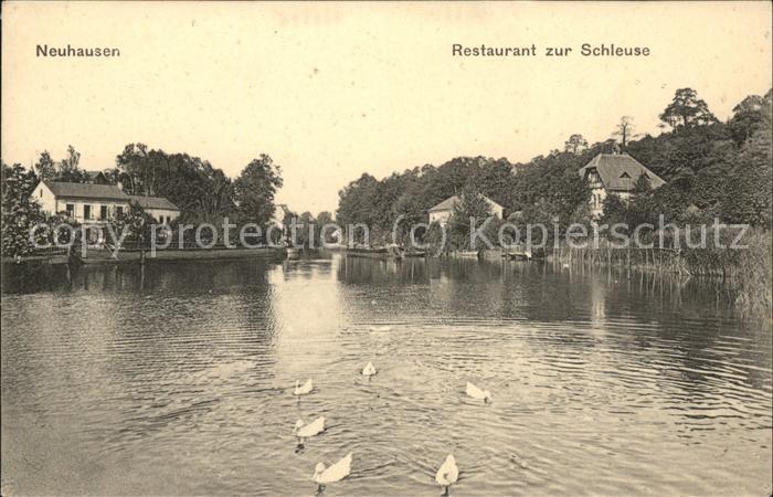 Neuhausen Spree Restaurant zur Schleuse