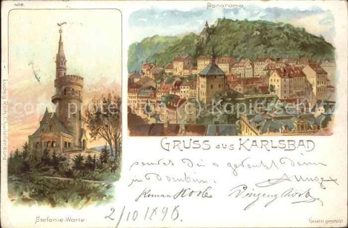 Karlsbad Eger Stefanie-Warte