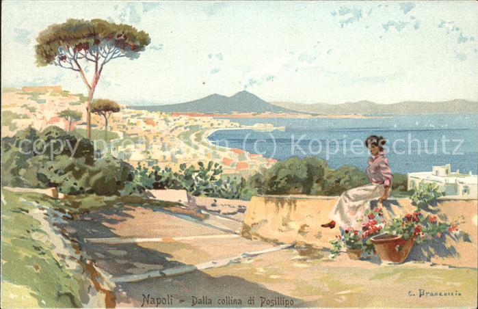 Napoli Neapel Datta collina di Posillipo