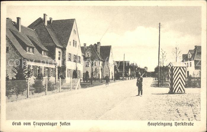 Zossen Brandenburg Truppenlager (Feldpost)