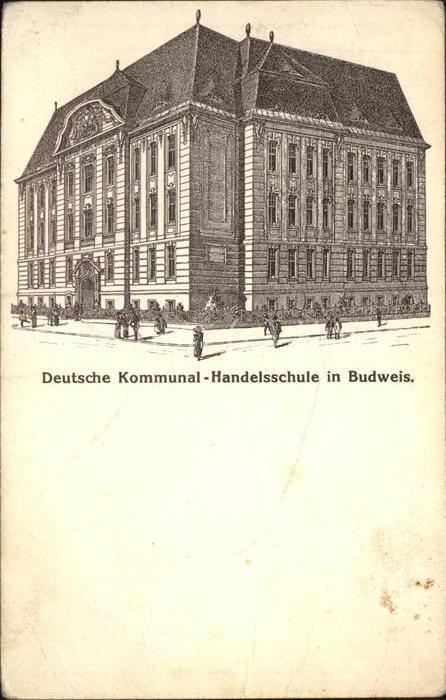 Budweis Ceske Budejowice Deutsche Kommunal-Handelsschule