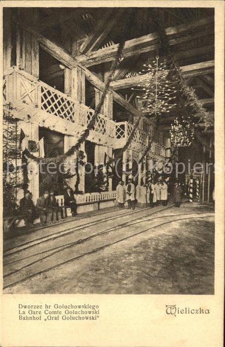 Wieliczka Wielicki Kleinpolen Bahnhof Graf Goluchowski
