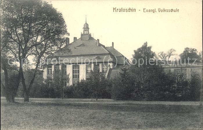 Krotoschin Posen Evangl.Volksschule