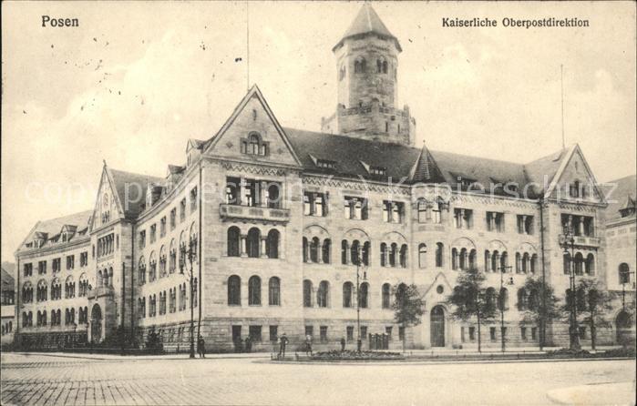 Posen Poznan Kaiserl.Oberpostdirektion