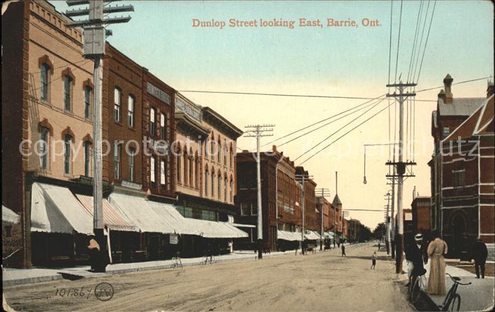 Ont Dunlop Street looking East Barrir
