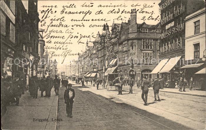Leeds West Yorkshire Briggate