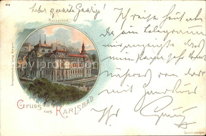 Karlsbad Eger Kaiserbad