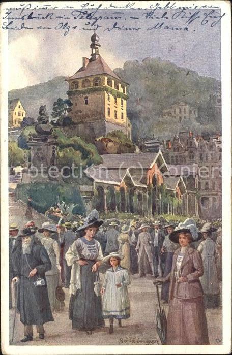 Karlsbad Eger Marktbrunnen