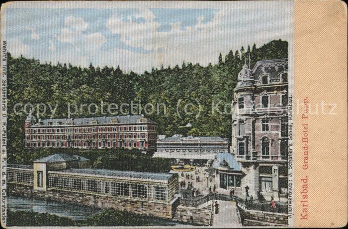 Karlsbad Eger Grand-Hotel Pupp