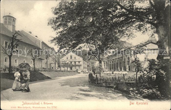 Johannisbad Riesengebirge Kurplatz