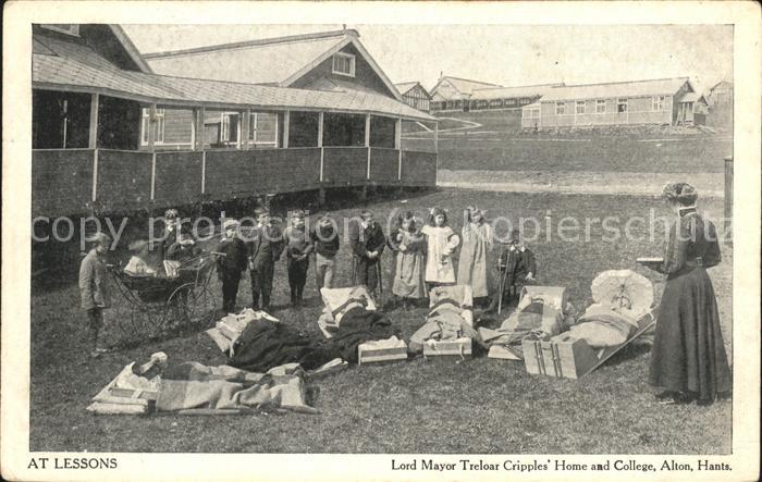 Alton Ashdell At Lessons Lord Mayor Treloar Cripples Home and College