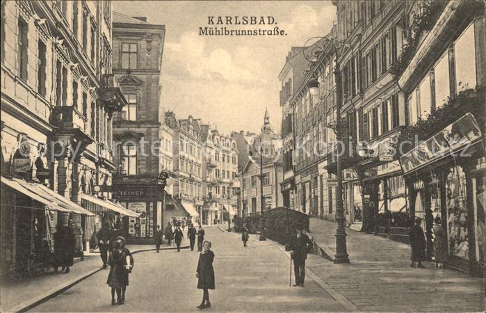 Karlsbad Eger Mühlbrunnstrasse