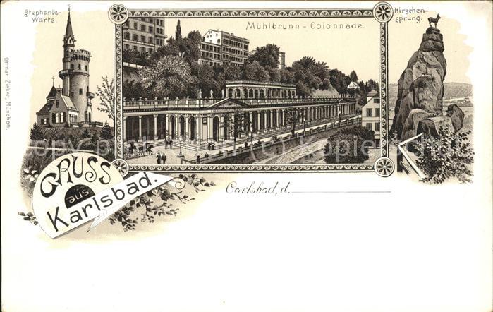 Karlsbad Eger Mühlbrunn-Colonnade