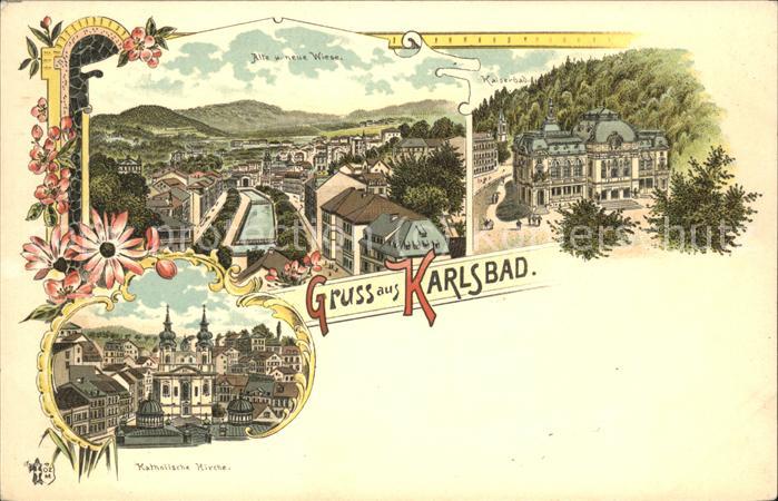 Karlsbad Eger Kath.Kirche