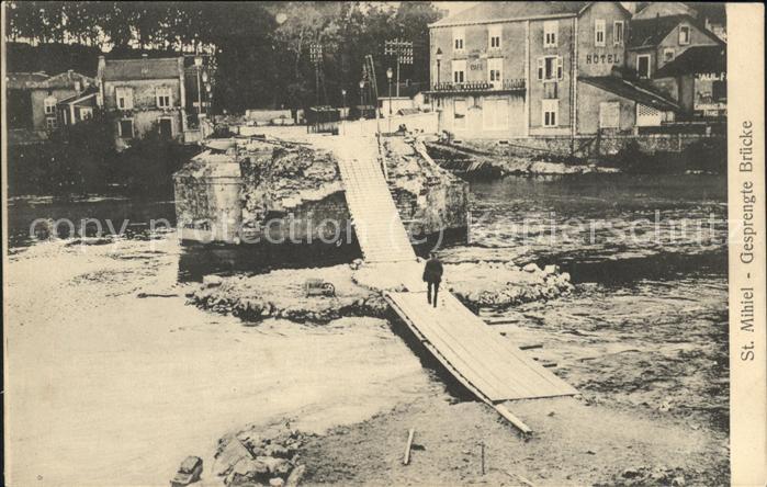 Saint-Mihiel Gesprengte Brücke